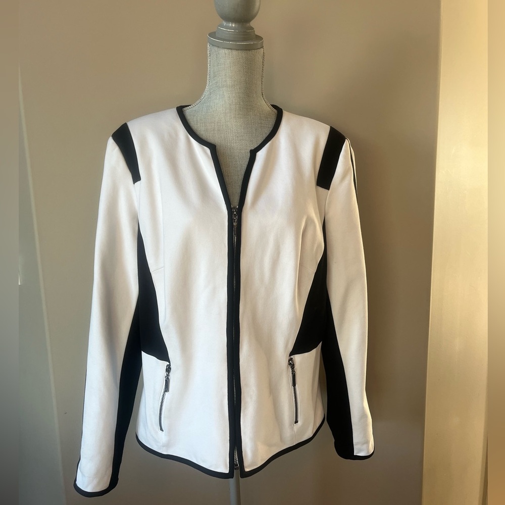 Classic black and white Nygard jacket